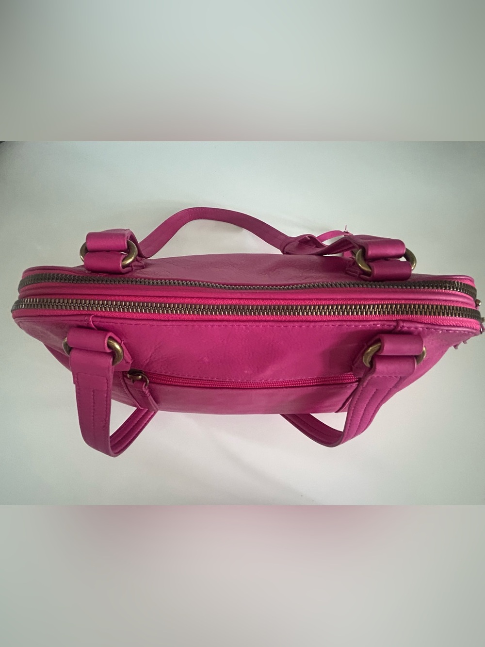 American Leather Co. Poppy Satchel     NWOT - Picture 9 of 11